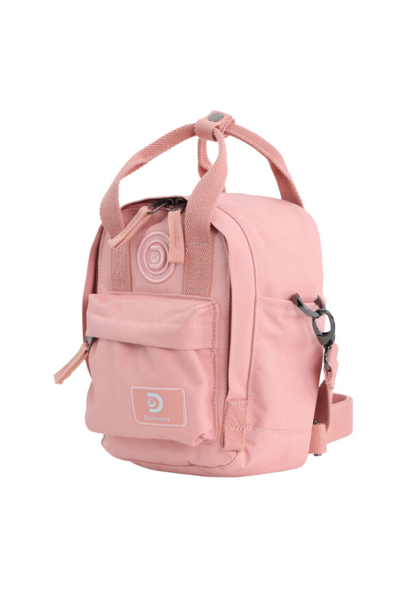 Shoulder bag with handle pink